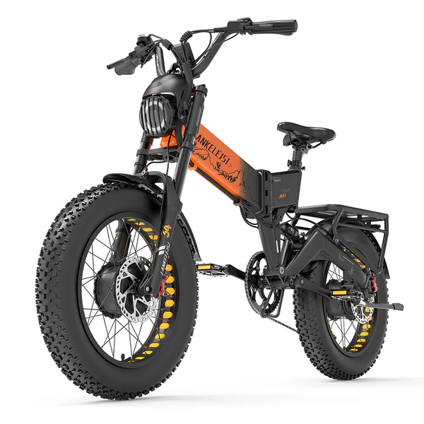 LANKELEISI X3000 MAX 2000W Elektrofahrrad mit Doppelmotor